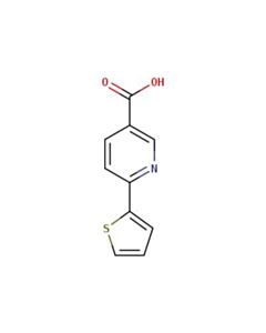Astatech 6-(THIOPHEN-2-YL)NICOTINIC ACID; 1G; Purity 95%; MDL-MFCD06410384